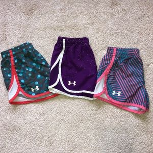 3 Under Armor Shorts